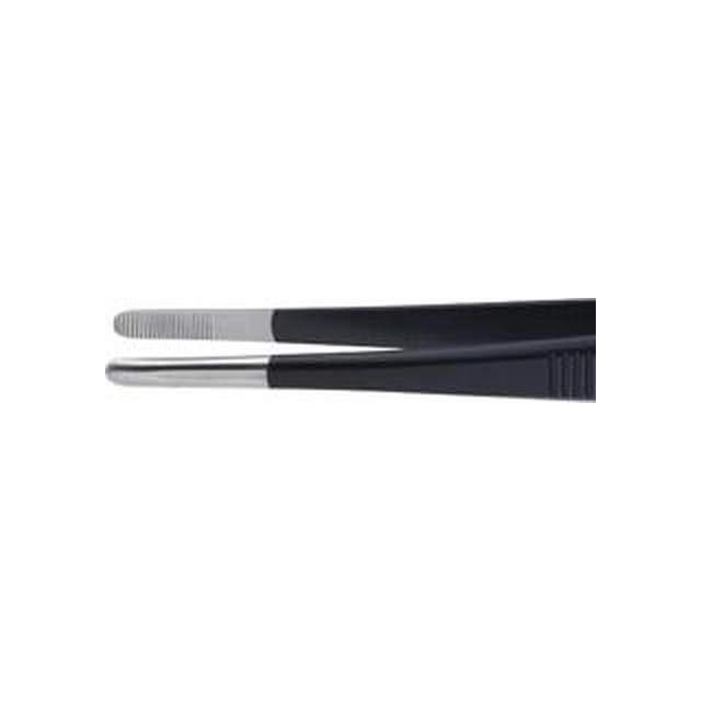 ESD tweezers, round tips 145mm3.5mm, black KNIPEX