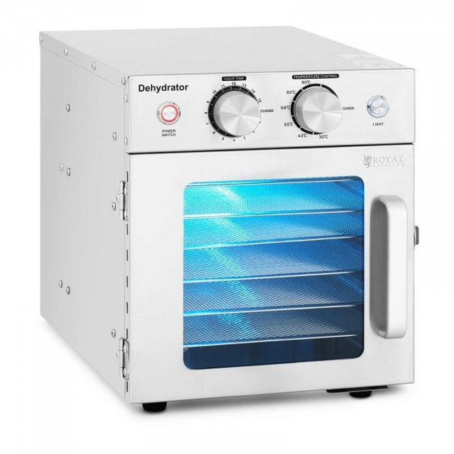 Essiccatoio - 500 W - Royal Catering - 6 scaffali ROYAL CATERING 10012124 RCDA-15S
