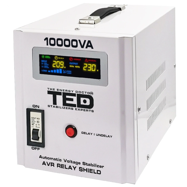 Estabilizador de red máximo 10KVA-AVR Serie RT TED000071