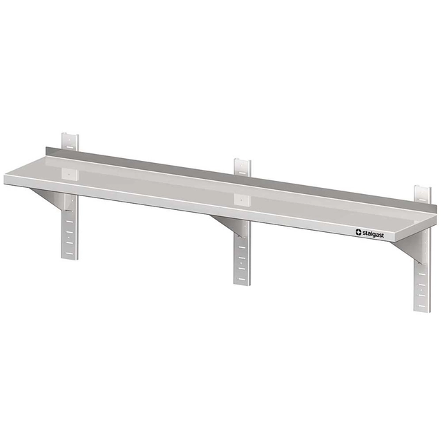 Estante ajustable de acero inoxidable 140x40 Stalgast