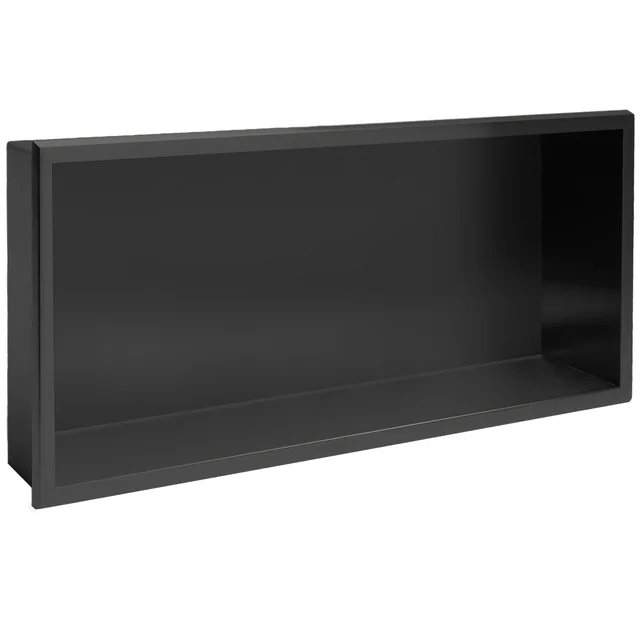 ESTANTE DE BAÑO 30x60 negro mate