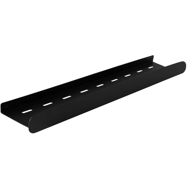 Estante de ducha para baño SF03 60cm negro mate