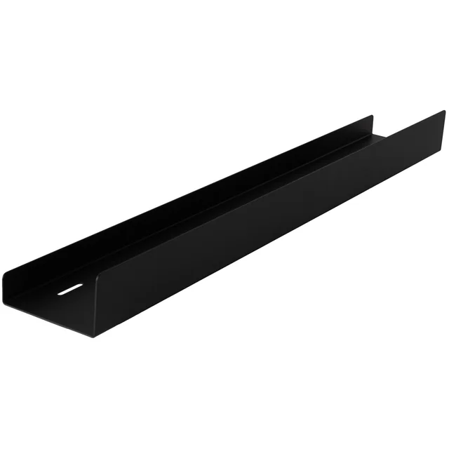 Estante de ducha para baño SF04 60cm negro mate