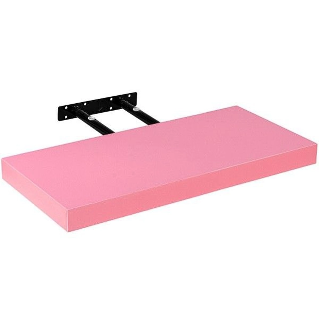 Estante de pared Stilista Volato, 60 cm, rosa