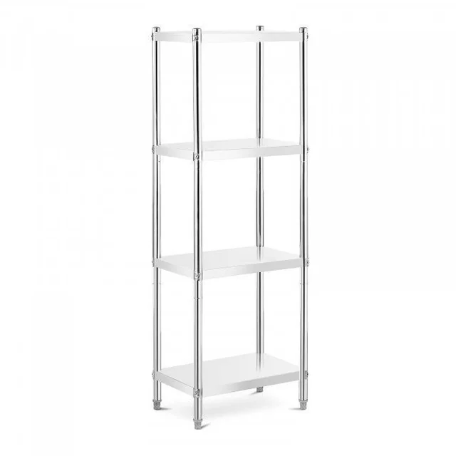 Etagère métal - 60 x 40 x 180 cm - 200 kg - Royal Catering ROYAL CATERING 10012247 RCER-6040