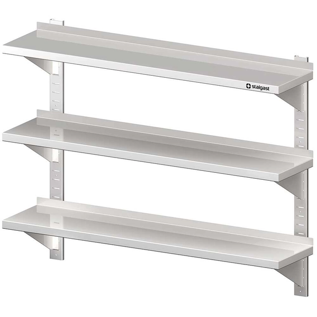 Etagère réglable en acier inoxydable 3-Poz 100x30 Stalgast