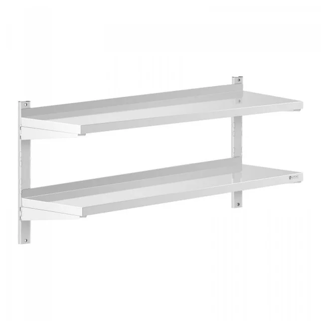 Etagère suspendue - 120 cm - 2 plans ROYAL 10011460 RCWR-1200.4