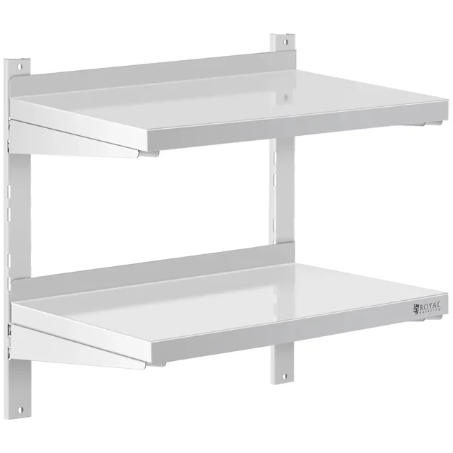 Etagère suspendue double - 60 x 40 cm | RCWR-600.4