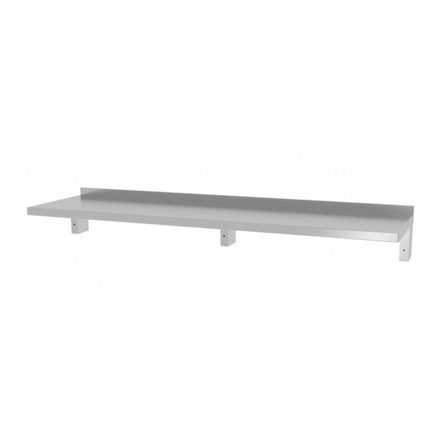 Etagère suspendue pour appareils, renforcée par trois consoles 1600 x 300 x 250 mm POLGAST 383163-3 383163-3