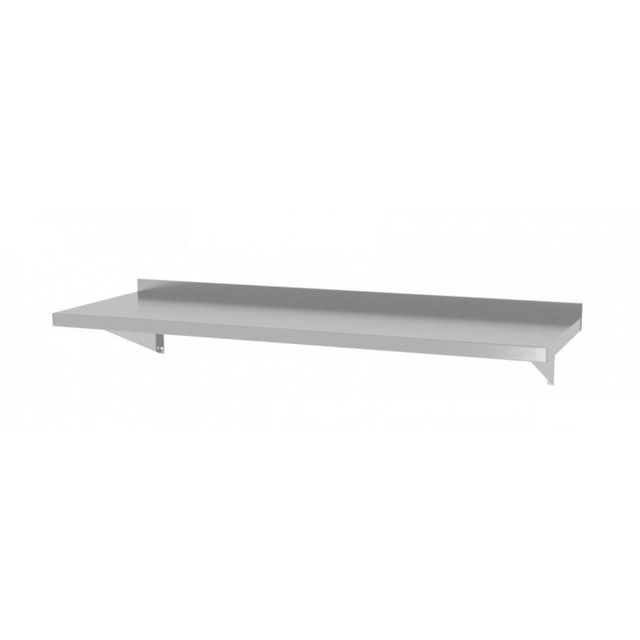 Etagère suspendue sur consoles, avec deux consoles 1100 x 300 x 250 mm POLGAST 382113 382113