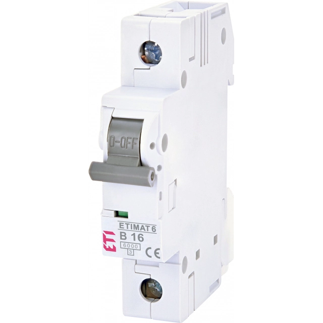 ETI 002111516 Interruttore automatico ETIMAT 6 1p B16