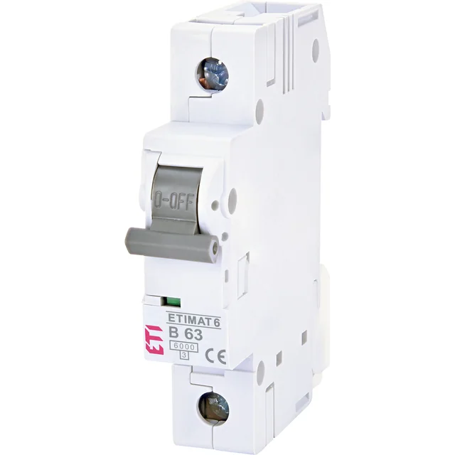 ETI 002111522 Interruttore automatico ETIMAT 6 1p B63