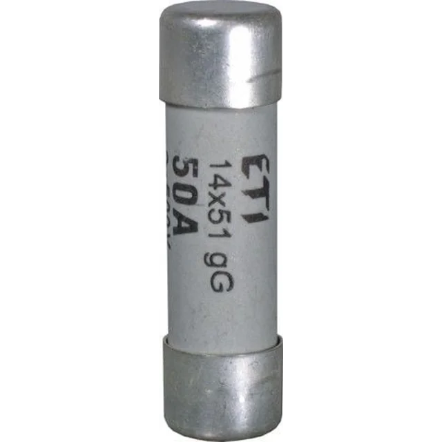 Eti-Polam ETI-Polam cilindriskā drošinātāja ieliktnis 14 x 51mm 2A gG 690V CH14 (002630001)