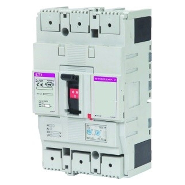 Eti-Polam Interrupteur d'alimentation EB2 125/3L 125A 3P 25kA - 004671026