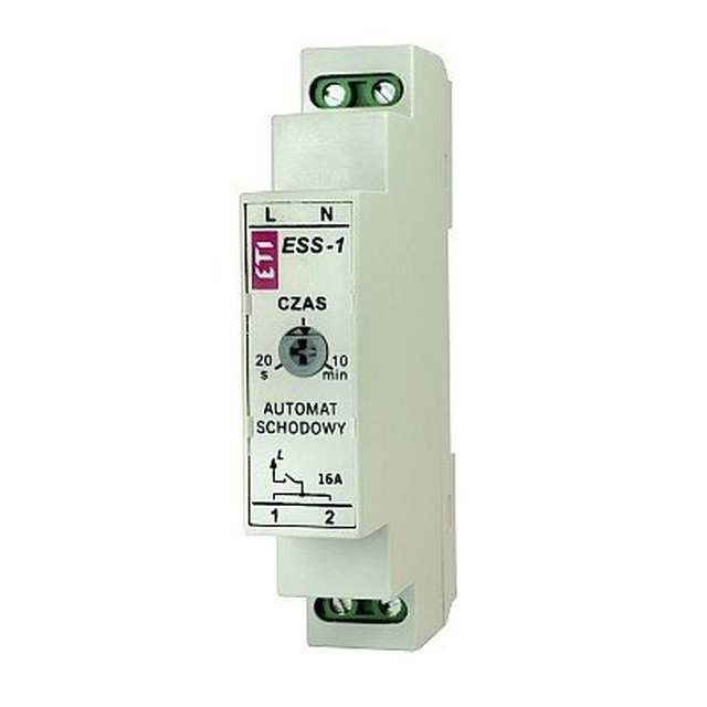 Eti-Polam Staircase timer 16A 1Z 0,3-15min 230V AC ESS-1 02470029