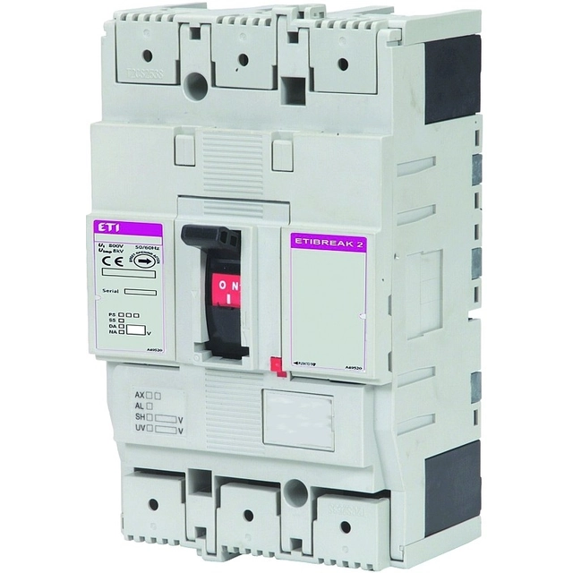 Eti-Polam Switch atvienotājs ED2 125/3 3P 125A 3,6kA - 004671271