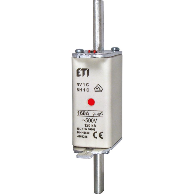 Eti-Polam Wkładka bezpiecznikowa COMBI NH1C 25A gG/gL 500V WT-1C (004184207)