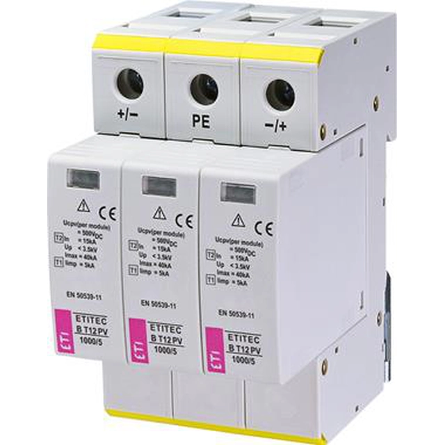ETITEC EM Prenapetostni odvodnik za PV sisteme T1 T2 (Premagati)1100/6,25 Y