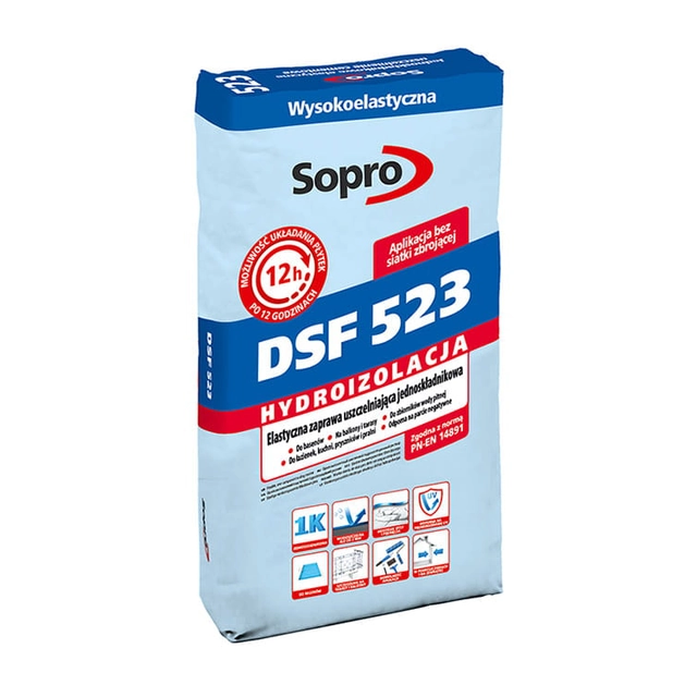 Εύκαμπτο στεγανωτικό κονίαμα DSF 523 Sopro 20 kg