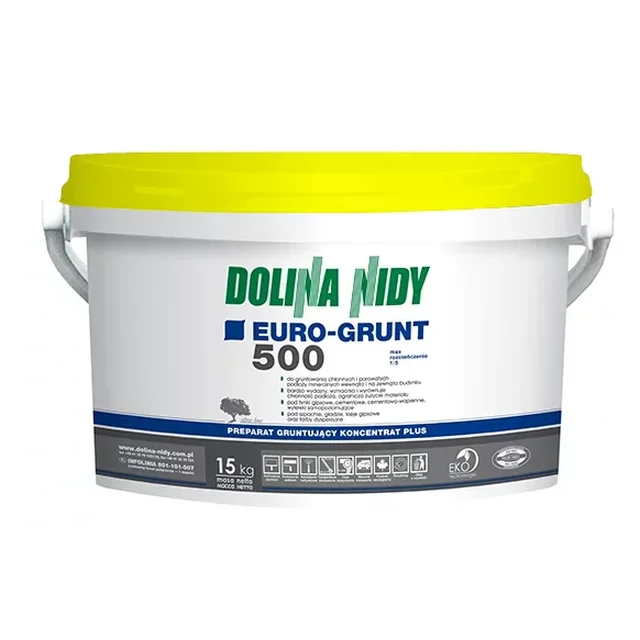 EURO-GRUNT pohjamaali 500 Plus Dolina Nidy 15kg