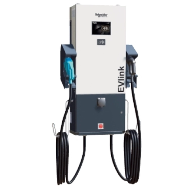 EVlink charging station - Fast Charge AC 22kW/ DC 24kW with CHAdeMO and CCS Combo socket 2