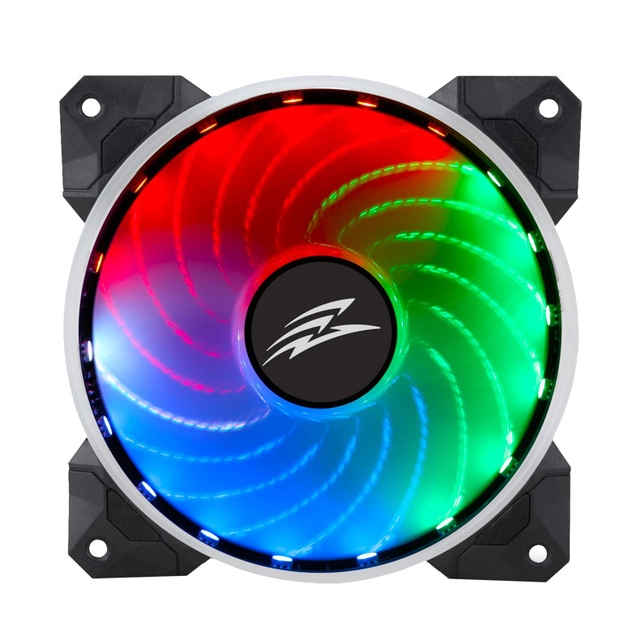 EVOLVEO 12R1R, Rainbow, PWM, 6pin, 5V RGB fan 120mm
