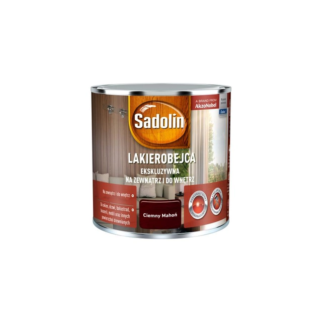 Exclusieve houtbeits Sadolin donker mahonie 0,75L