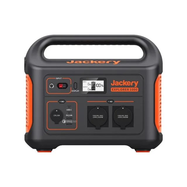 EXPLORADOR DE LA CENTRAL ELÉCTRICA 1000/1002WH 70-1000-EUO001 JACKERY