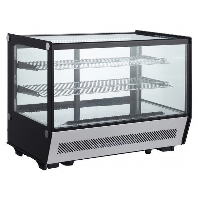 EXPOSITOR REFRIGERADO 120L CIRCULAÇÃO DE AR ​​FORÇADO INVEST HORECA RTW-120L-5 RTW-120L-5