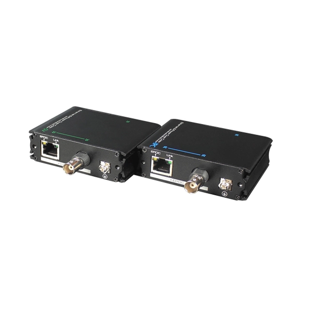 Extender data+PoE (EPOC) a kábelen Coaxial/UTP'400-500 méter - UTEPO UTP7301EPOC