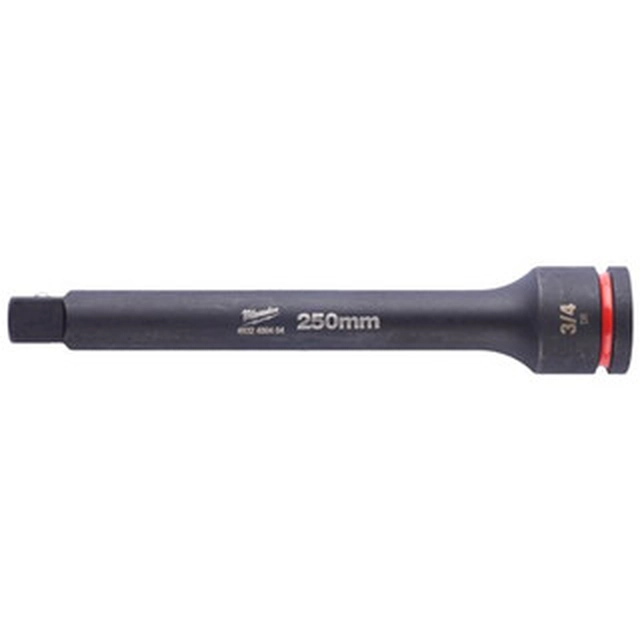 Extensão de chave de caixa Milwaukee 250 mm | 3/4 polegadas