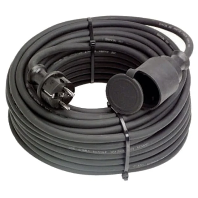 Extensión de goma flexible de alta resistencia 25 metros 3x2.5 3500W H07RN-F 250V IP44