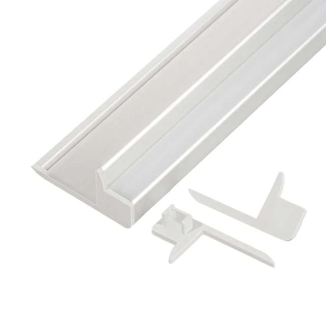 Extremidade do perfil T-LED em plástico ST-P Variante: Esquerda