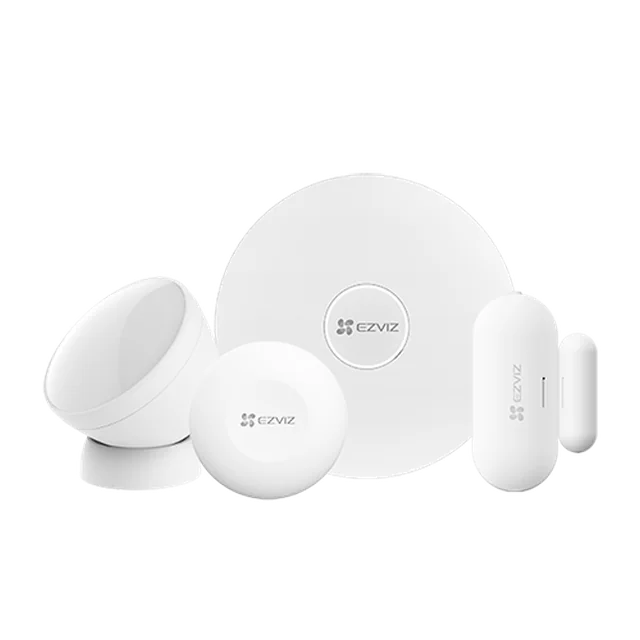 EZVIZ Smart Home Alarmsysteemkit, Draadloos, CS-B1-HomeSensorKit