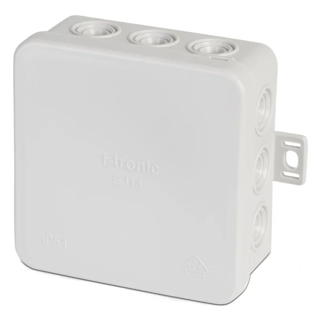 F-tronic junction box E1213 85x85x40 IP54