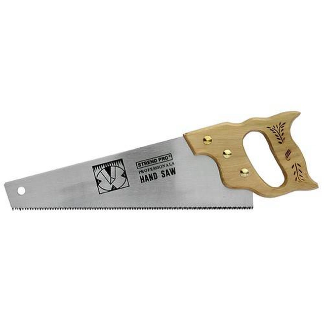 Strend Pro 350 mm handsaw with wooden handle