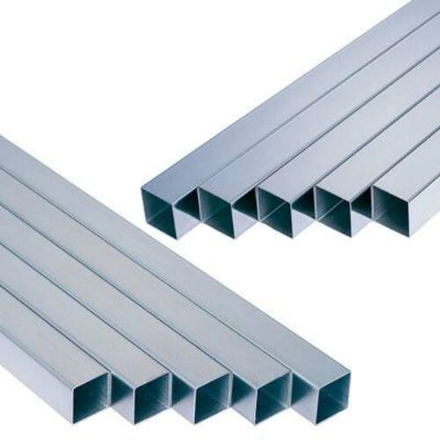 Stainless steel closed section, natural, 316L / 30 * 30 * 2 (thread, 6m.)