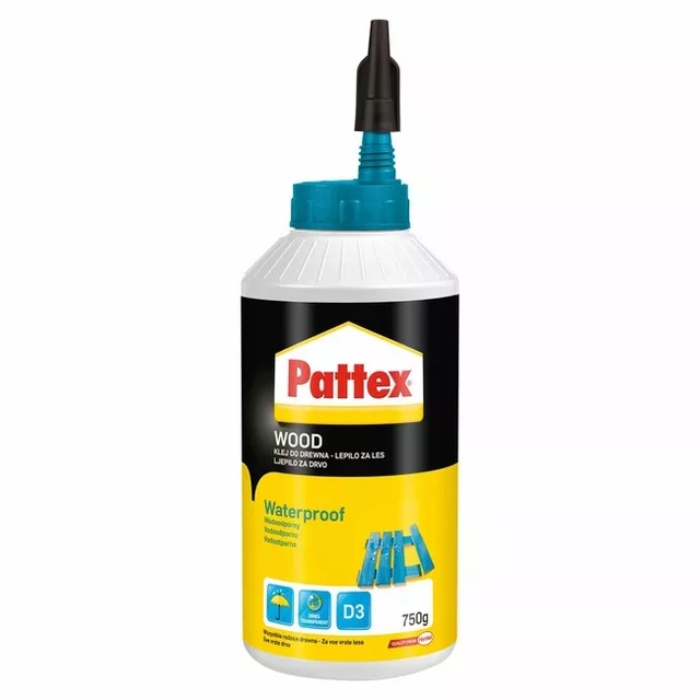 Pattex wood glue waterproof 750g