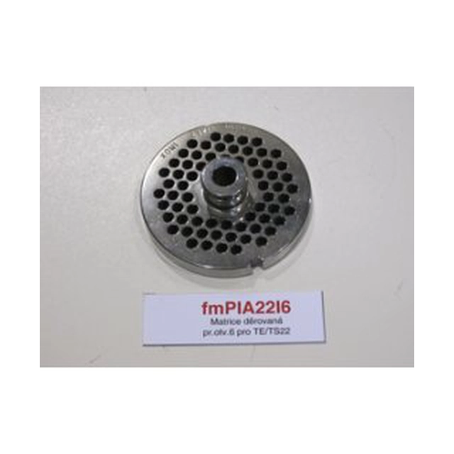 Die for grinder TE-22 and TS-22, hole with a diameter of 6 mm RM GASTRO