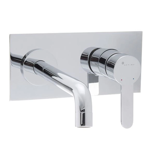 Wall-mounted washbasin faucet Optima, Sofia