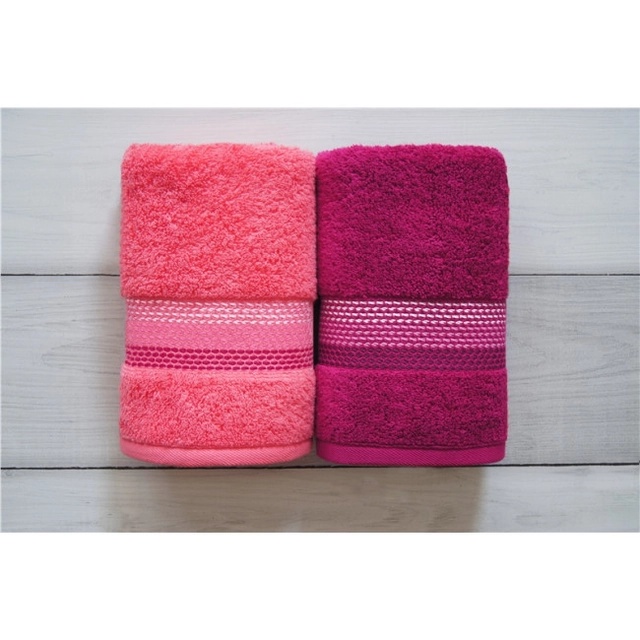 SET "FROTEX" OMBRE BASKET IV FUCHSIA / CORAL