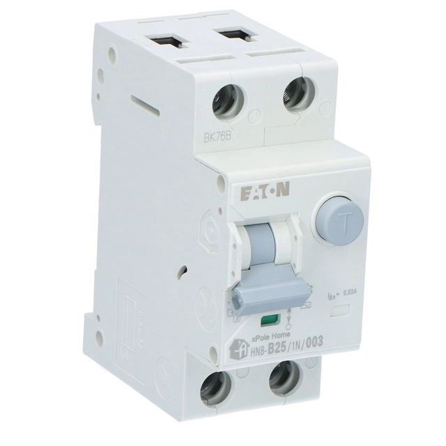 Combination circuit breaker 6kA AC type HNB-B25/1N/003