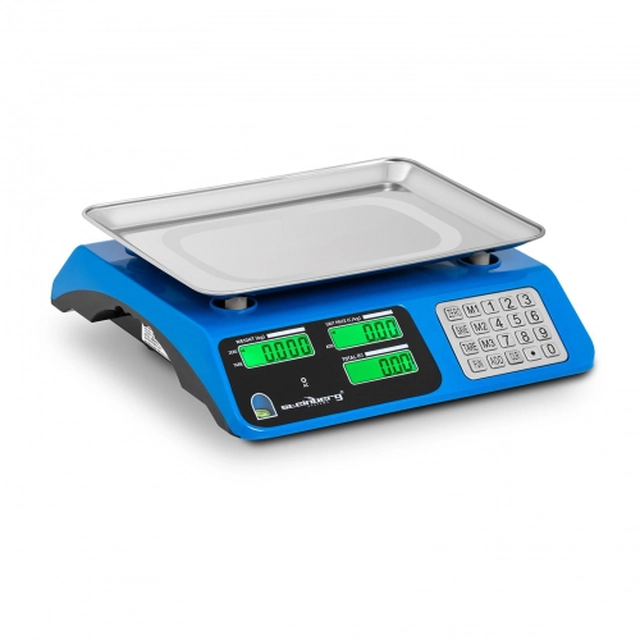 40kg / 2g LCD shop checkweigher