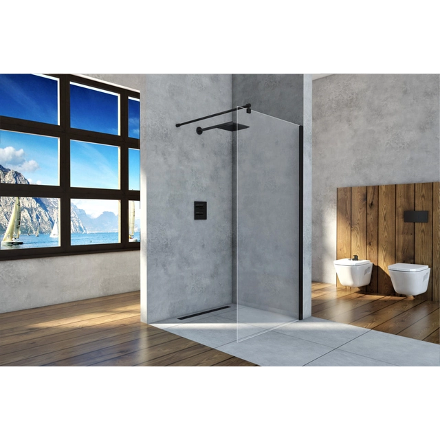 Sea-Horse Easy In shower wall 90 cm black BKP251T09K