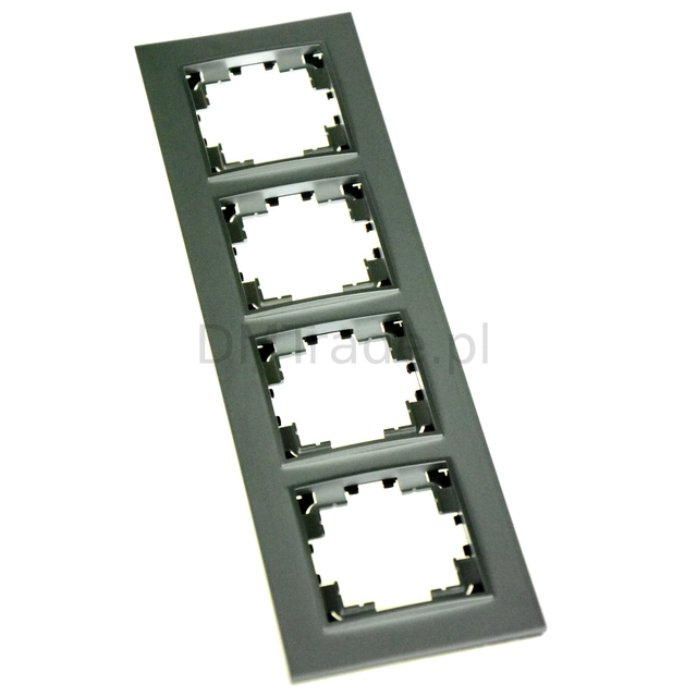Quadruple frame - Corner 60 aluminum