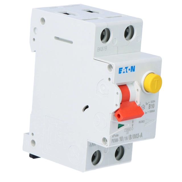 Circuit breaker with differential module 1+N-biegunów PKNM-10/1N/B/003-A-MW