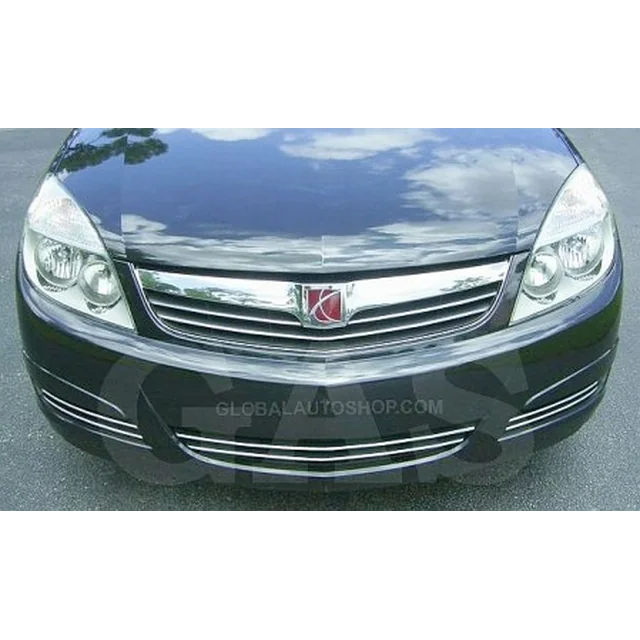 Saturn Aura - Chrome Strips Chrome Grill Dummy Bumper Tuning