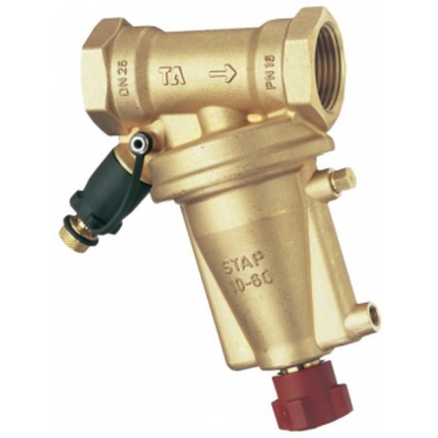 STAP differential pressure regulator (2-25kPa) with capillary tube and adapter DN15