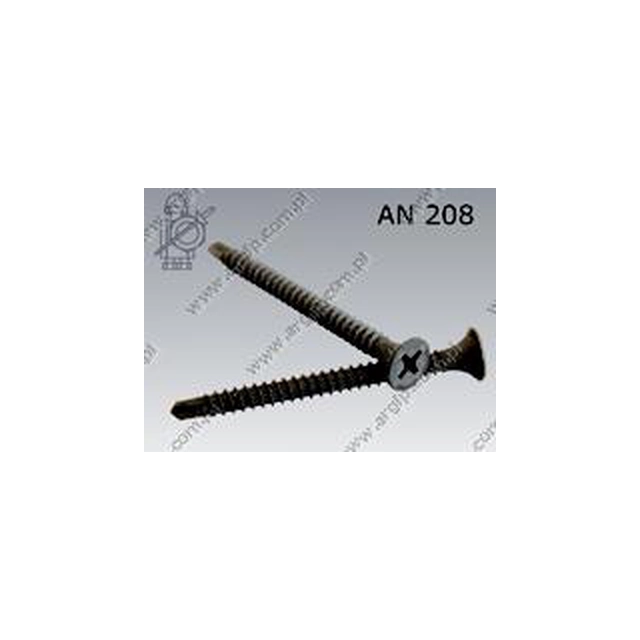 Screws Suitable for plasterboard ST3,9x45 AN208 phosph.