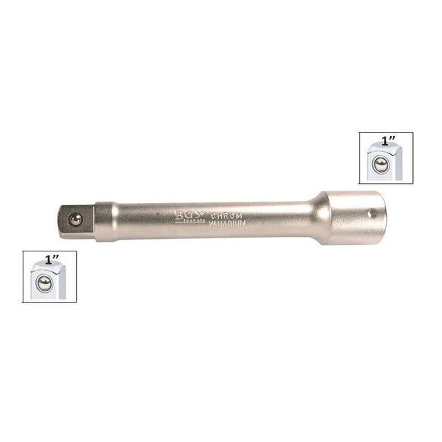 Key extension with 1 ”(25.4 mm) drive square and 200 mm length, BGS 372